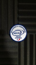 Patch Police Nationale Brodé DCRPN En Parfait État Et Authentique