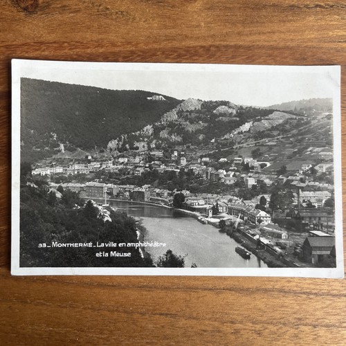 Postcard cpa monthermé - postcard,