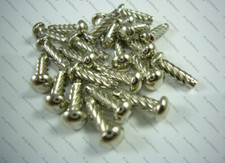 24 Rivets acier nickelé