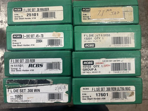Rcbs reloading die sets 8 - rcbs,