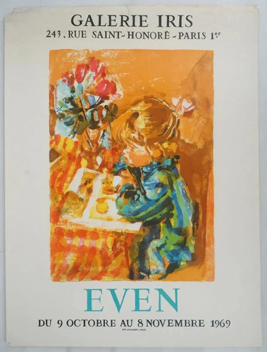 Affiche art andré even - [affiche, d'art]