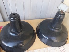 2 SUSPENSIONS ANCIENNES LAMPE INDUSTRIEL
