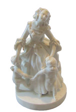 GROUPE EN PORCELAINE BISCUIT