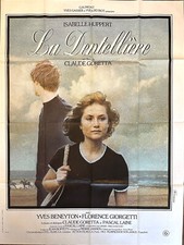 Affiche Cinéma LA DENTELLIÈRE 120x160cm Poster Isabelle Huppert / Yves Beneyton