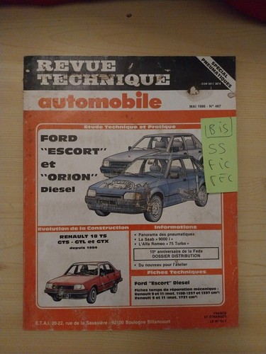 Revue technique ford - revue,