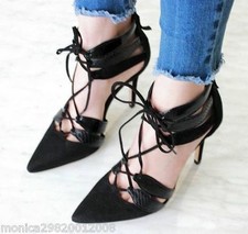 Zara Combiné Talon Haut Cuir