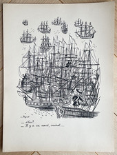 Peynet Gravure humoristique