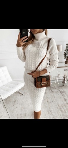 Ensemble tricot blanc si - tricot,
