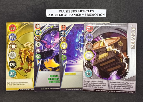 Carte bakugan sega - carte,