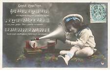 Fantaisie - Enfant écoutant un phonographe - Gentil Coqu'licot - Partition