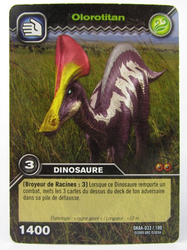 Carte dinosaur king - carte, tcg