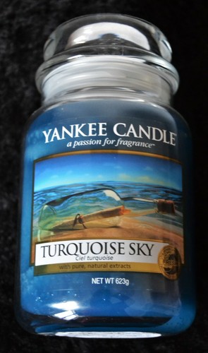 Yankee candle turquoise - yankee, sky