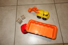 jeu 1er age camion et pelleteuse abrick