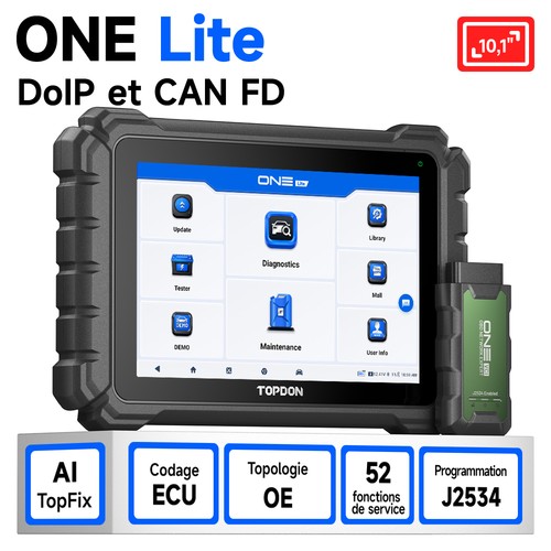 Outil diagnostic auto topdon - outil,
