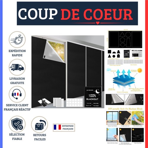 Store occultant sans perçage