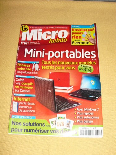 Micro hebdo 621 - micro, mars