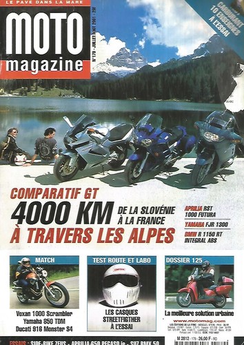 Moto magazine 179 comp - n°179, gt