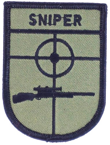 Ecusson patch sniper airsoft - ecusson,