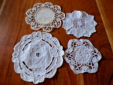 Linge ancien 4 Napperons