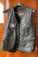 Gilet cuir harley davidson usa - cuir,