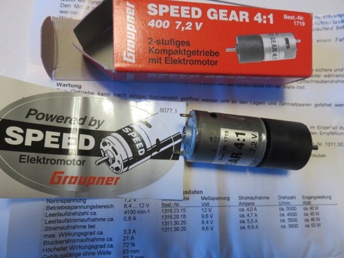Graupner speed gear 400 4 - gear,