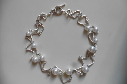 Collier créateur signé biche - collier,