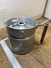 Ancien chauffe lait alu couvercle anti débordement Pot  Aluminium (n.1)