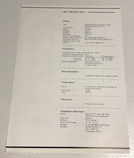 Fiches Techniques NSU 1200 & 1200 C - Bel Etat.