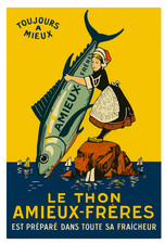 POSTER AFFICHE THON AMIEUX