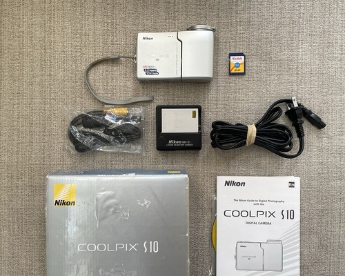 Nikon coolpix s10 0mp - coolpix,