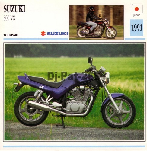 Fiche moto suzuki - vx, 800