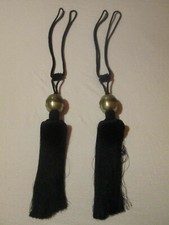 PAIRE EMBRASES A RIDEAUX