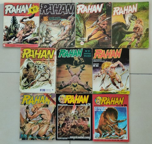 Lot rahan tomes - de,
