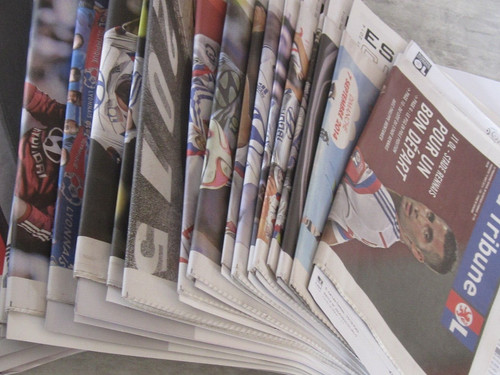Programmes olympique lyonnais - programmes,