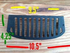 Ancienne grille à feu vintage