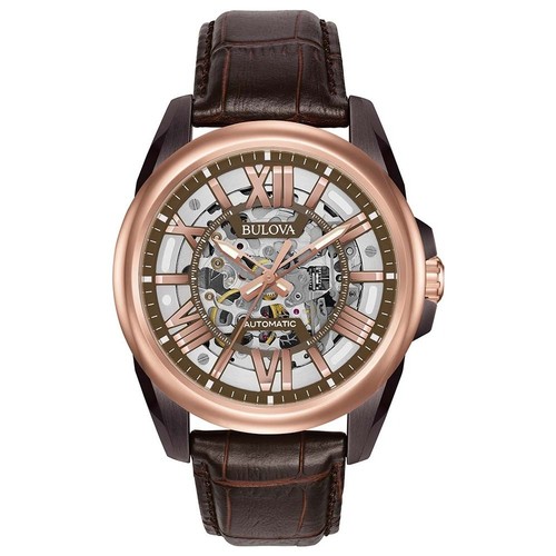 Bulova montre marron - montre,