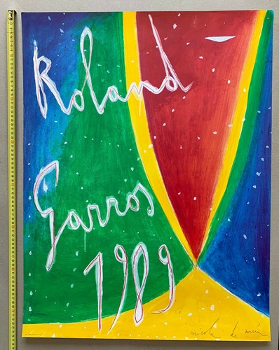 Roland garros 1989 original - roland,