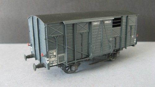 Haxo wagon couvert - wagon, sncf