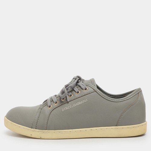 Baskets basses cuir - basses, en