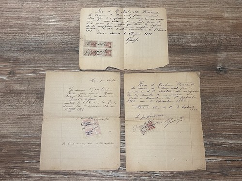 Documents anciens - documents,