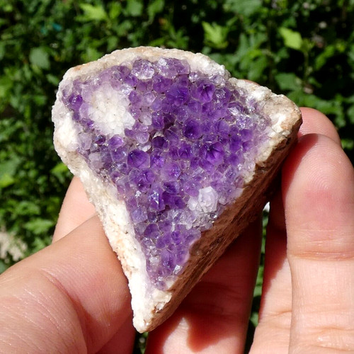 Amethyste 4x3 5cm auvergne - amethyste,