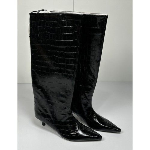 Zara women crocodile - crocodile, effect