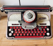 Machine a écrire jouet METTOY ELEGANT - Vintage - Années 50