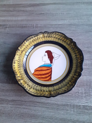 Grand plat henriot - quimper, a
