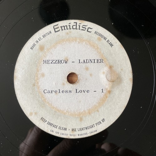 Rare rpm mezzrow ladnier - rare,
