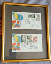 AIR FRANCE 2 enveloppes Vol