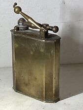 Grand Briquet de Table Ancien (1900). Plaque Taxes Ministère des Finances.Laiton