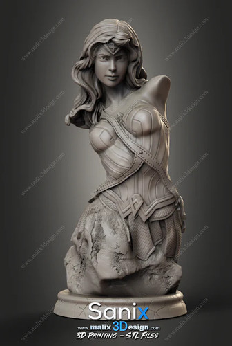 Buste wonder woman hauteur - wonder,