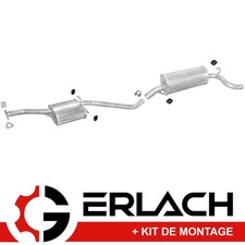 Echappement silencieux pour