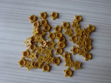 LEGO lot de 50 étoiles dorées Plate Round 11609 Pearl Gold pièce détachée TBE